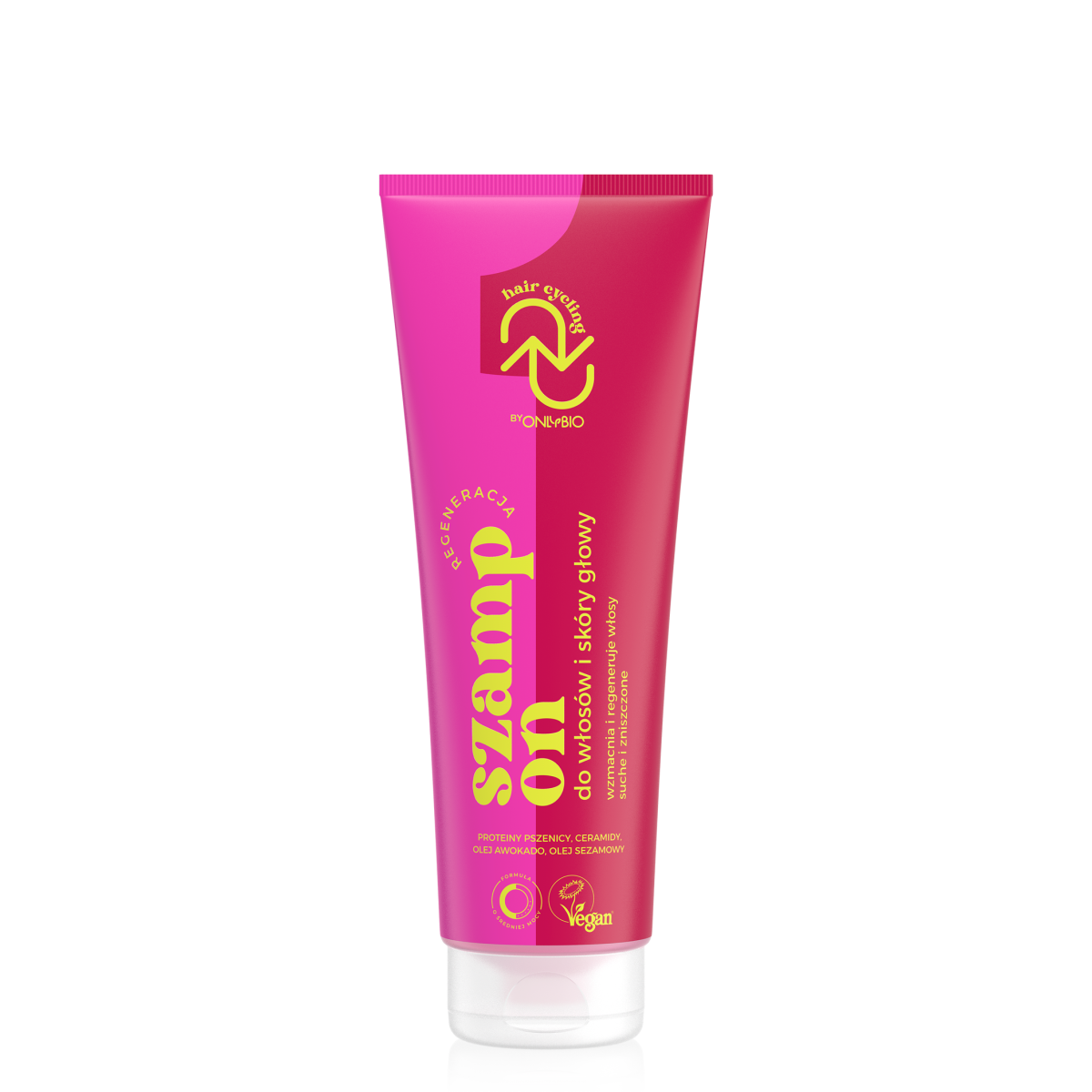 Hair Cycling by ONLYBIO Regeneracja szampon do włosów i skóry głowy 250ml