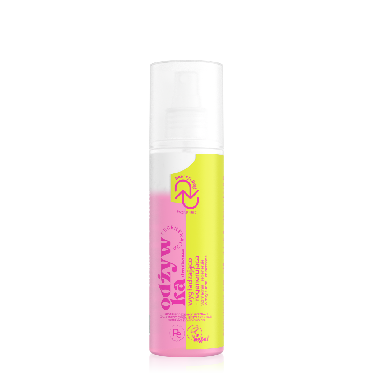 Hair Cycling by ONLYBIO Regeneracja odżywka dwufazowa wygładzająco-regenerująca 200ml
