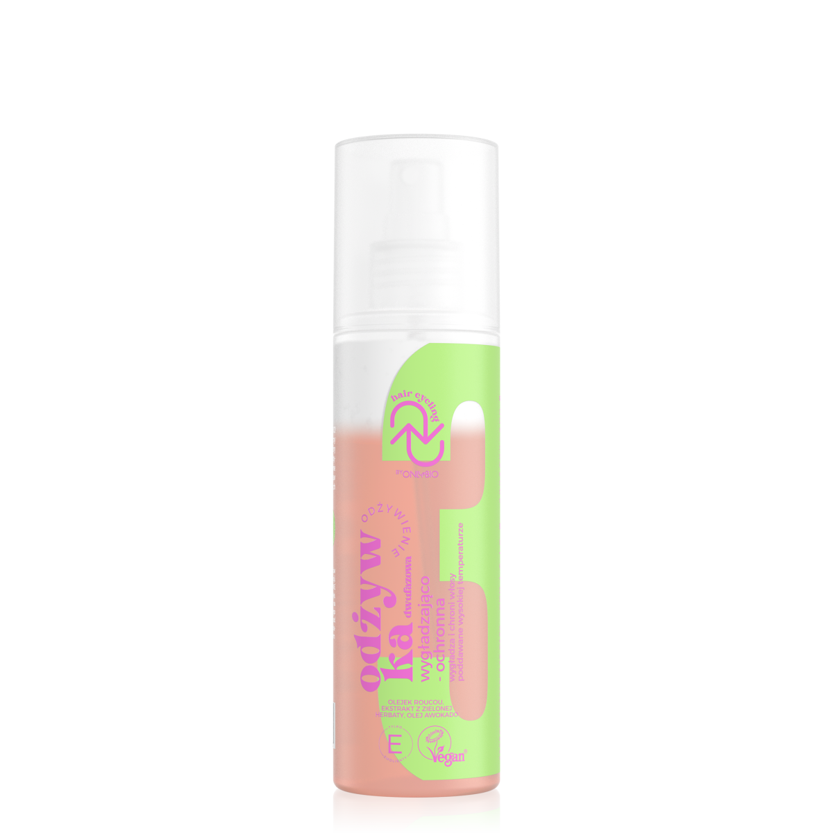 Hair Cycling by ONLYBIO Odżywienie odżywka dwufazowa wygładzająco-ochronna 200ml