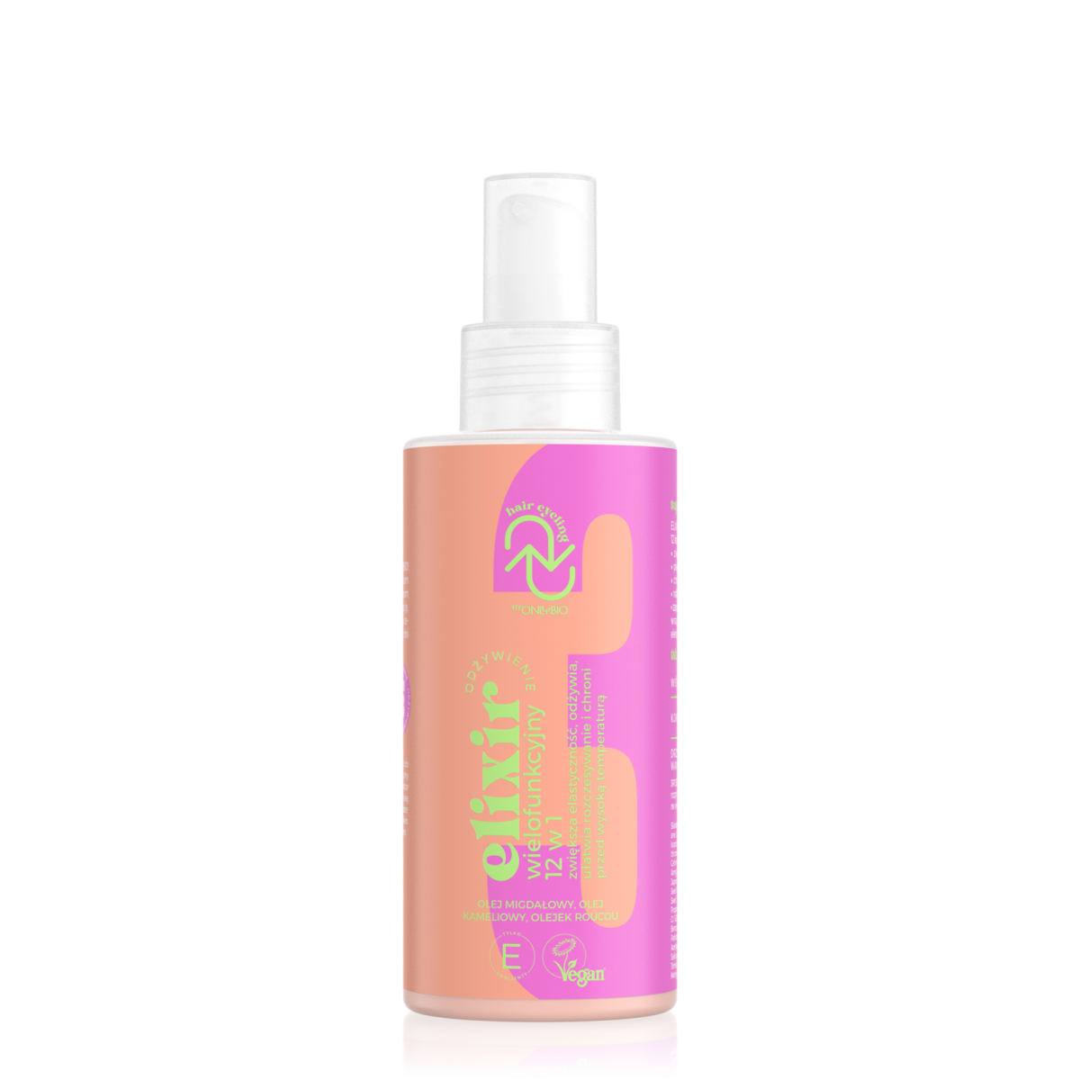 Hair Cycling by ONLYBIO Odżywienie Elixir wielofunkcyjny 12w1 150ml