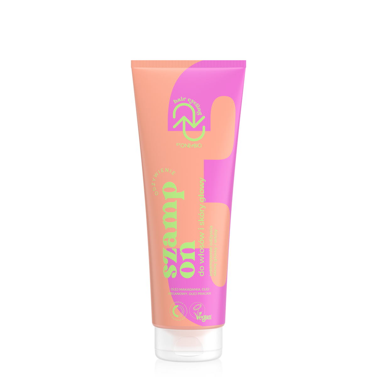 Hair Cycling by ONLYBIO Odżywienie szampon do włosów i skóry głowy 250ml